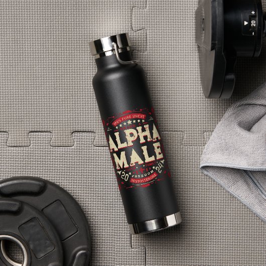 ALPHA MALE TRINKFLASCHE (Fitnessstudio)