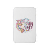 Alpha Male Unicorn Badematte (Vorderseite Vertikal)