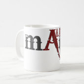 Alpha-Männchen Kaffeetasse (Vorderseite Links)