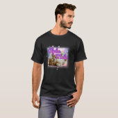Alpha-Männchen-Katzen-Meme T-Shirt (Vorne ganz)