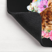 Alpha-Männchen Lustige Katze Kätzchen Regenbogen F Mousepad (Ecke)
