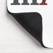 Alpha-Männchen Mousepad (Ecke)