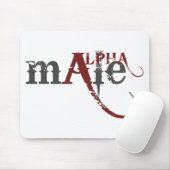 Alpha-Männchen Mousepad (Mit Mouse)