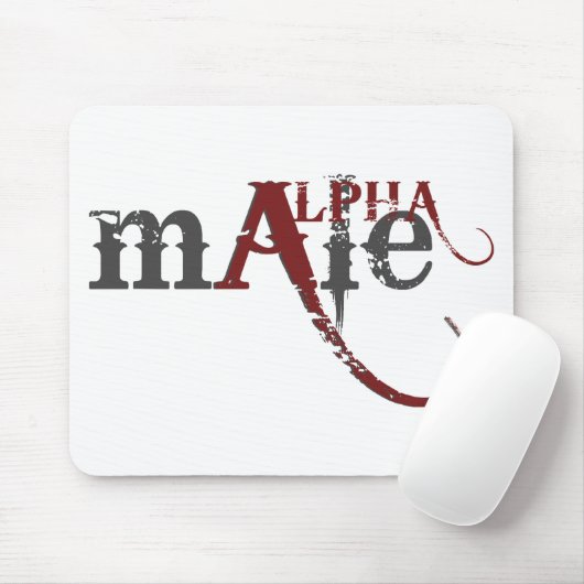 Alpha-Männchen Mousepad (Mit Mouse)
