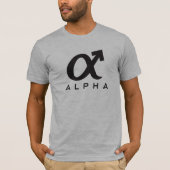 Alpha-Männchen T-Shirt (Vorderseite)