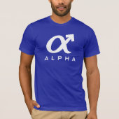 Alpha-Männchen T-Shirt (Vorderseite)