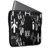 Alpha Mindset Laptop Black Sleeve (Vorne Rechts)