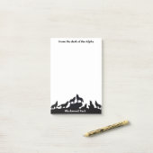 Alpha-Noten für Blackwood-Pack Post-it Klebezettel (Auf Schreibtisch)