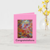 Alpha Omega Karte (Gelbe Blume)