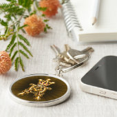 Alpha Omega King of Kings Design Schlüsselanhänger (Seite)