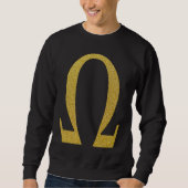 Alpha Omega Letter Greek Alphabet Sweatshirt (Vorderseite)