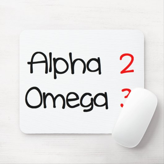 Alpha-Omega Mousepad (Mit Mouse)