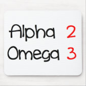 Alpha-Omega Mousepad (Vorne)