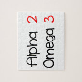 Alpha-Omega Puzzle (Vertikal)