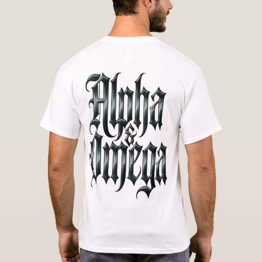 Alpha & Omega T-Shirt (Rückseite)