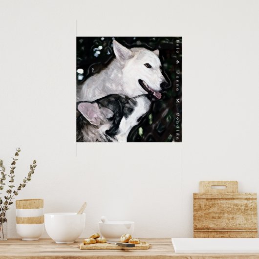 Alpha Pair Poster (Küche)