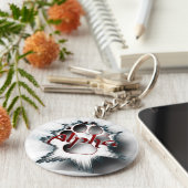 Alpha Paw Schlüsselanhänger (Seite)