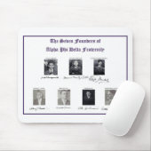 Alpha Phi Delta-Mauspad Mousepad (Mit Mouse)