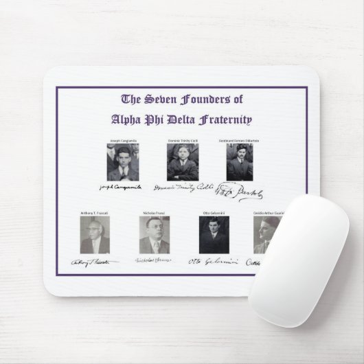Alpha Phi Delta-Mauspad Mousepad (Mit Mouse)