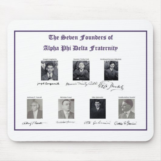 Alpha Phi Delta-Mauspad Mousepad (Vorne)