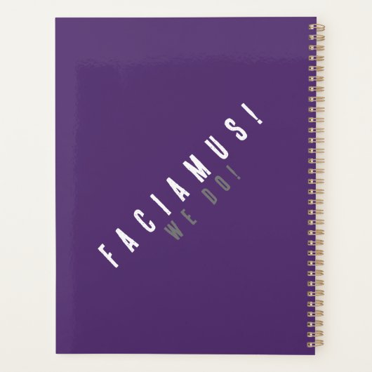 Alpha Phi Delta Planner Planer (Rückseite)