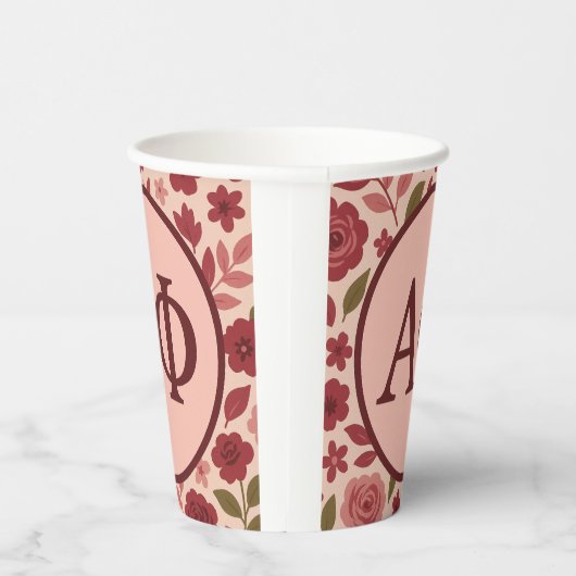 Alpha Phi Pappbecher (Rechts)