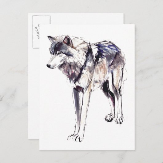 Alpha Postkarte (Vorne/Hinten)