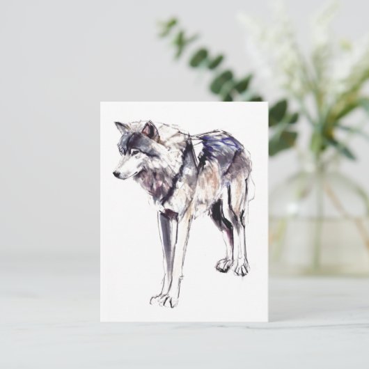 Alpha Postkarte (Stehend Vorderseite)