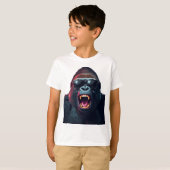 Alpha Rage – Roaring Gorilla with Sunglasses T-Shirt (Vorne ganz)