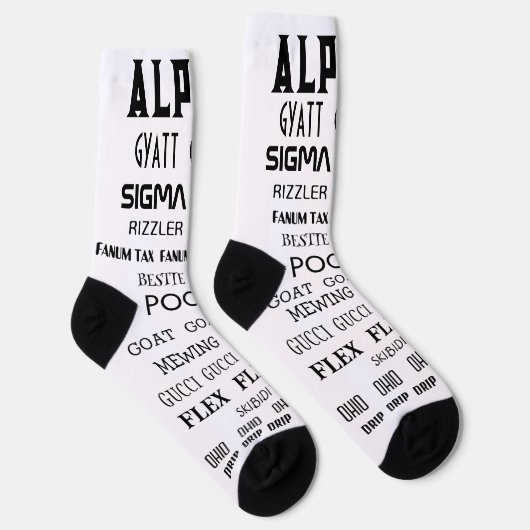 ALPHA RIZZ SIGMA GYATT FLEX SOCKS SOCKEN (Rechts)