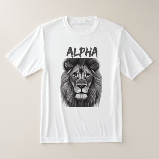 Alpha-Schläger T-Shirt (Ablage )