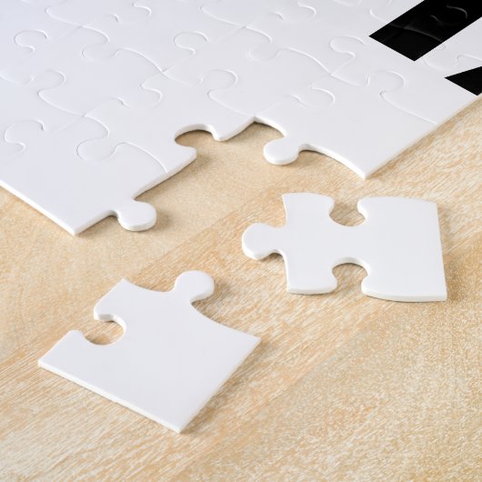 Alpha (SCHWARZES) Puzzle (Seite)