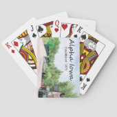 Alpha, Spielkarten Iowas (Rückseite)