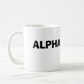 ALPHA SPOUSE KAFFEETASSE (Links)