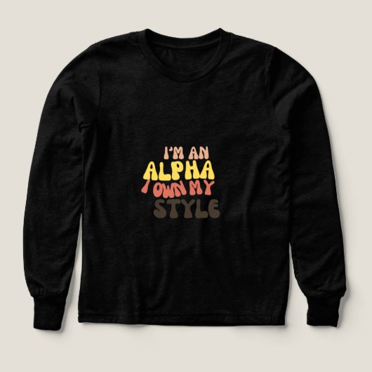 Alpha T Shirt Design (Design Vorderseite)