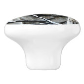 Alpha Timber Wolf Poplar Tree Keramikknauf (Seitenansicht)