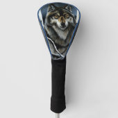 Alpha Timber Wolf Poplar Trees Golf Headcover (Vorderseite)
