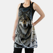 Alpha Timber Wolf Poplar Trees Schürze (InSitu)