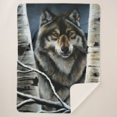 Alpha Timber Wolf Poplar Trees Sherpadecke (Vorderseite)