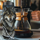 Alpha Timber Wolf Poplar Trees Thermosbecher