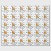 Alpha und Omega Geschenkpapier (Flach)