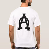 Alpha und Omega T-Shirt (Rückseite)
