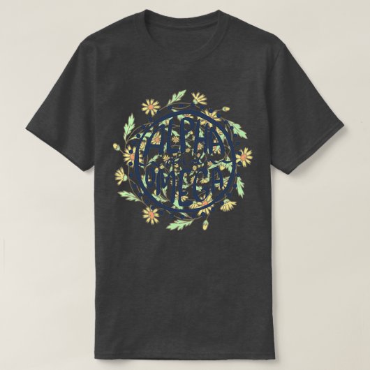Alpha und Omega T-Shirt (Design vorne)