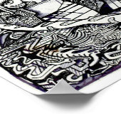 Alpha Warrior von Brian Benson Poster (Ecke)