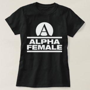 Alpha weibliches T-Shirt