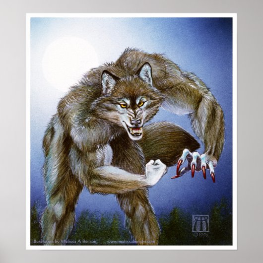 Alpha Werewolf Poster (Vorne)