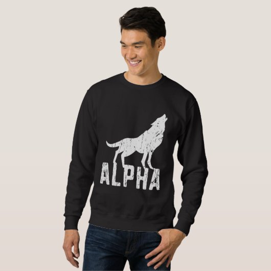 Alpha wildlife halloween sweatshirt (Vorne ganz)