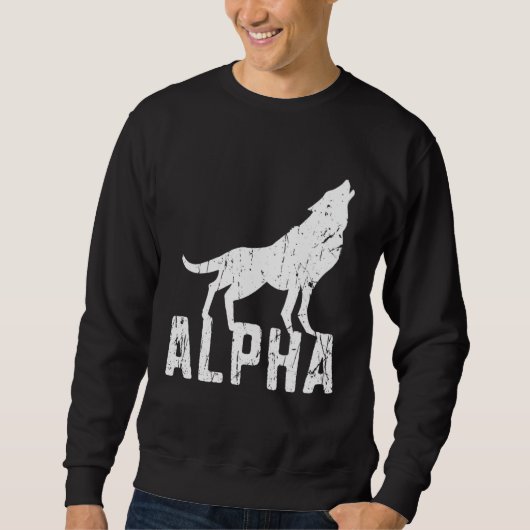 Alpha wildlife halloween sweatshirt (Vorderseite)