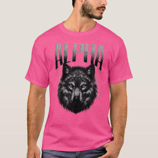 Alpha Wolf entfesselt Ihre weibliche Führungskraft T-Shirt