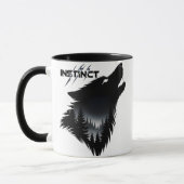 alpha wolf Graphic Tasse (Links)